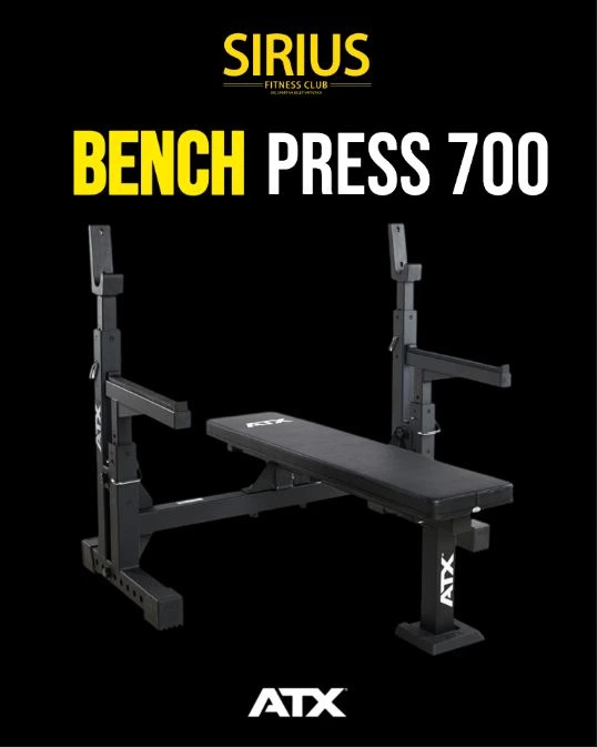 ATX Bench Press alla Palestra Sirius Fitness Club Palermo — panca piana per petto e tricipiti