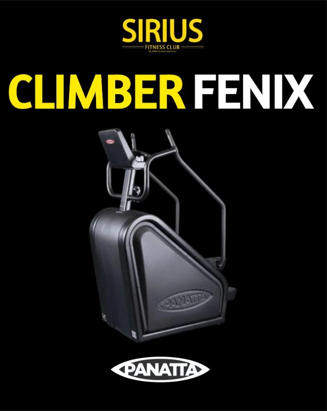 Panatta Climber Fenix alla Palestra Sirius Fitness Club Palermo — cardio climber stair stepper professionale