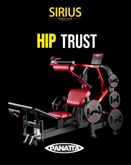 Panatta Hip Trust alla Palestra Sirius Fitness Club Palermo — macchinario hip thrust per glutei