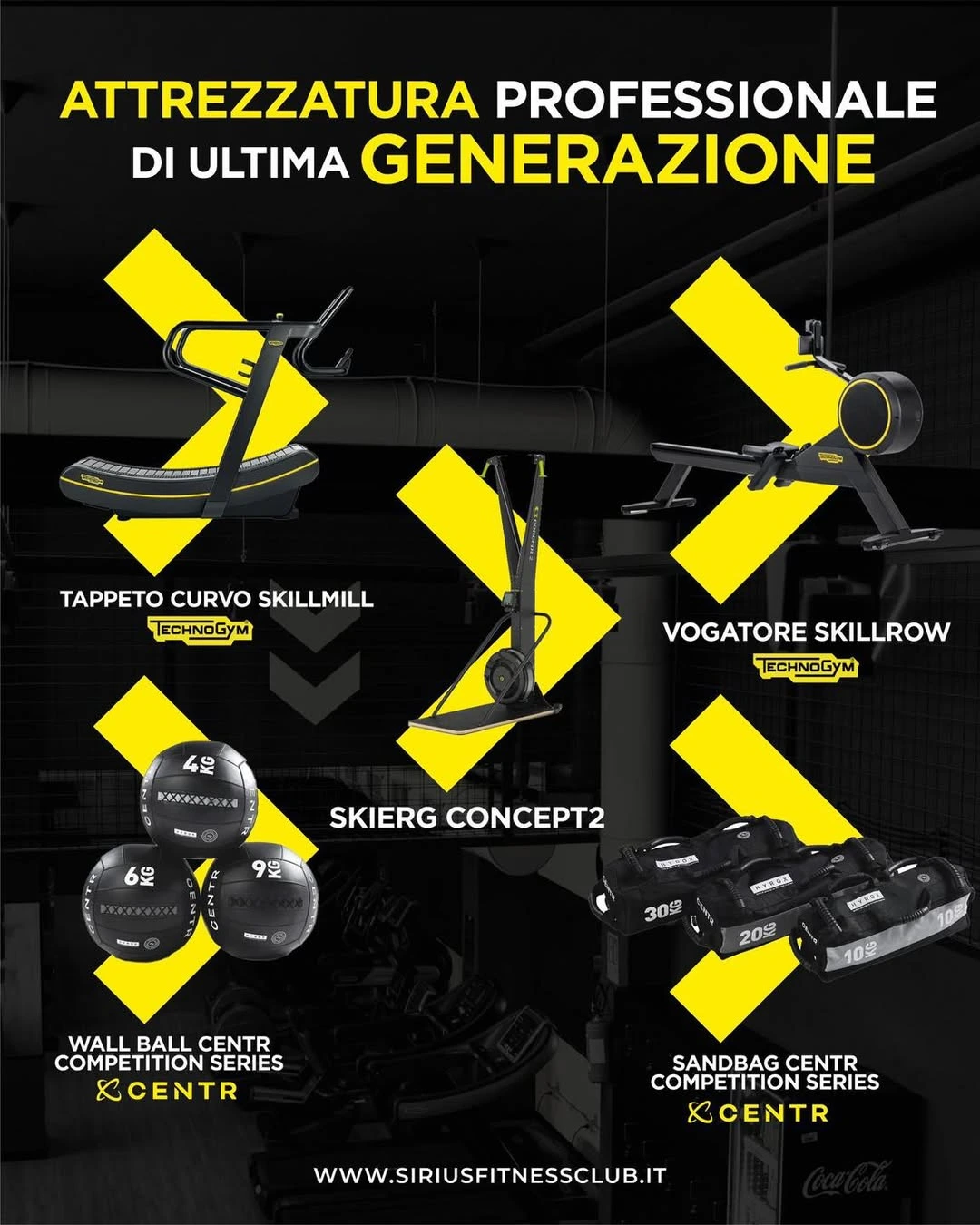 Area Hybrid Palestra Sirius Fitness Club Palermo — attrezzi Hyrox foto 2