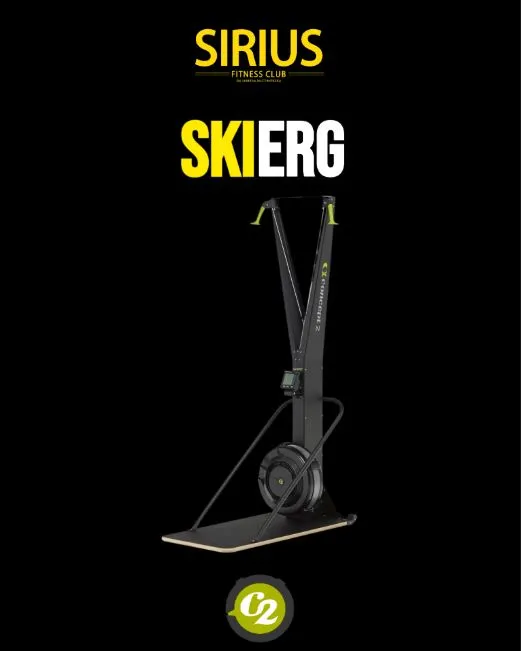 Concept2 SkiErg alla Palestra Sirius Fitness Club Palermo — ergometro sci per cardio e full body