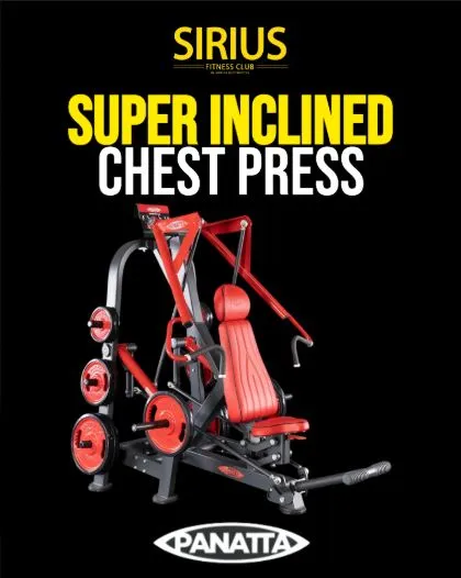 Panatta Super Inclined Chest Press alla Palestra Sirius Fitness Club Palermo — macchinario per petto inclinato
